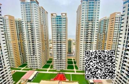Apartment - 1 - 2 for sale in Ajman One Towers - Al Sawan - Ajman