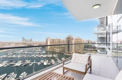 Apartment - 3 Bedrooms - 3 Bathrooms for rent in Oceana Adriatic - Oceana - Palm Jumeirah - Dubai