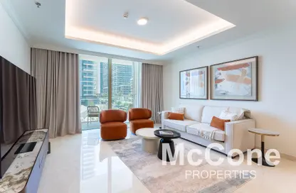 Apartment - 1 Bedroom - 1 Bathroom for rent in Palace Beach Residence Tower 1 - Palace Beach Residence - EMAAR Beachfront - Dubai Harbour - Dubai