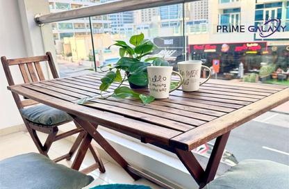 Apartment - Studio - 1 Bathroom for rent in DEC Towers - Dubai Marina - Dubai