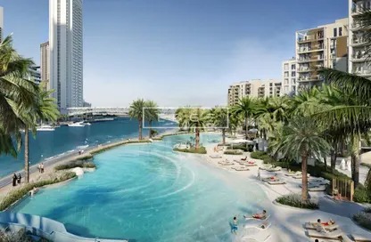 شقة - 2 غرف نوم - 2 حمامات للبيع في مانجروف في كريك بيتش مبنى 2 - مانجروف - جريك بيتش - مرسى خور دبي - دبي