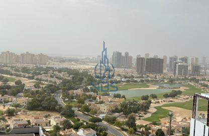 Apartment - 2 Bedrooms - 2 Bathrooms for rent in Amal Tower - Dubai Sports City - Dubai