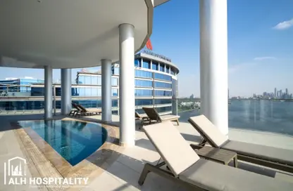 Penthouse - 2 Bedrooms - 2 Bathrooms for rent in Marriott Marquis Dubai - Port Saeed - Deira - Dubai