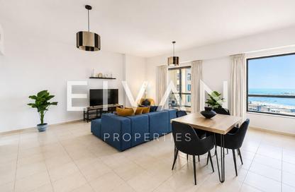 Apartment - 1 Bedroom - 2 Bathrooms for rent in Rimal 4 - Rimal - Jumeirah Beach Residence - Dubai
