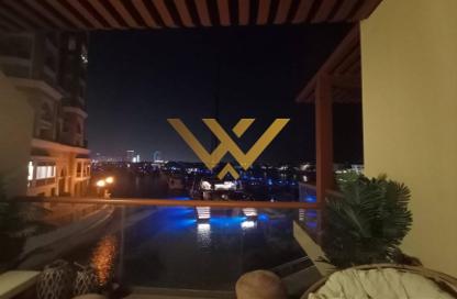 Apartment - Studio - 1 Bathroom for rent in Palm Views West - Palm Views - Palm Jumeirah - Dubai
