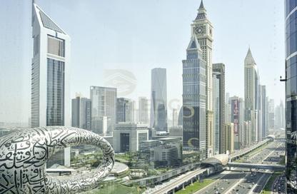 Business Centre - Studio - 4 Bathrooms for rent in Latifa Tower - Sheikh Zayed Road - Dubai
