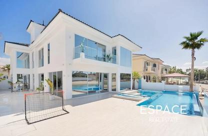 Villa - 5 Bedrooms - 6 Bathrooms for rent in Garden Homes Frond F - Garden Homes - Palm Jumeirah - Dubai