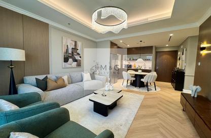 Apartment - 2 Bedrooms - 2 Bathrooms for rent in Palace Beach Residence Tower 1 - Palace Beach Residence - Emaar Beachfront - Dubai Harbour - Dubai