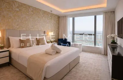 شقة - 1 حمام للايجار في برج النخيل - نخلة جميرا - دبي