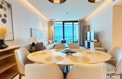 Apartment - 3 - 4 for rent in Jumeirah Gate Tower 2 - The Address Jumeirah Resort and Spa - Jumeirah Beach Residence - Dubai