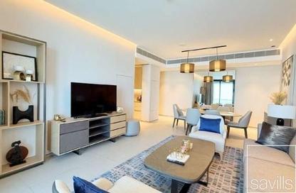 Apartment - 3 - 4 for rent in Jumeirah Gate Tower 2 - The Address Jumeirah Resort and Spa - Jumeirah Beach Residence - Dubai