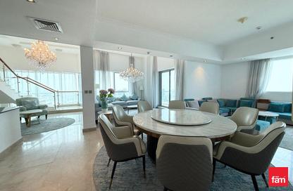 Penthouse - 5 Bedrooms - 6 Bathrooms for rent in Bay Central - Dubai Marina - Dubai