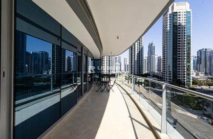 Apartment - 2 Bedrooms - 3 Bathrooms for rent in Trident Grand Residence - Dubai Marina - Dubai