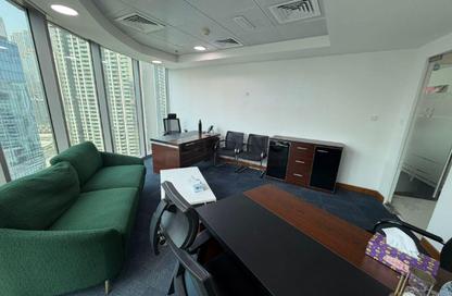 Business Centre - Studio - 3 Bathrooms for rent in The Binary Tower - Business Bay - Dubai