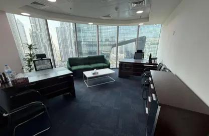 Business Centre - Studio - 3 Bathrooms for rent in The Binary Tower - Business Bay - Dubai