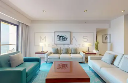 النزل و الشقق الفندقية - 2 غرف نوم - 3 حمامات للايجار في فندق هيلتون - الممشى - جميرا بيتش ريزيدنس - دبي