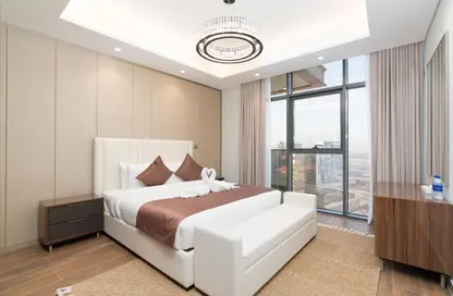 شقة - 2 غرف نوم - 2 حمامات للايجار في برج النبلاء - الخليج التجاري - دبي شقة - 2 غرف نوم - 2 حمامات للايجار في برج النبلاء - الخليج التجاري - دبي