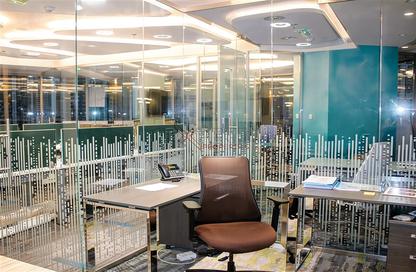 Office Space - Studio - 1 Bathroom for rent in The Binary Tower - Business Bay - Dubai