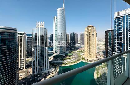 شقة - غرفة نوم - 2 حمامات للايجار في ليك فيو - (JLT) مجمع B - أبراج بحيرات الجميرا - دبي