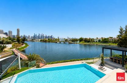 Villa - 5 - 5 for rent in Entertainment Foyer - European Clusters - Jumeirah Islands - Dubai