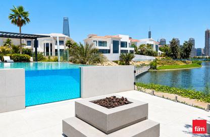 Villa - 5 - 5 for rent in Entertainment Foyer - European Clusters - Jumeirah Islands - Dubai