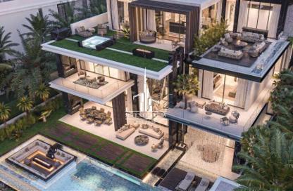 Villa - 6 - 7 for sale in Venice - Damac Lagoons - Dubai