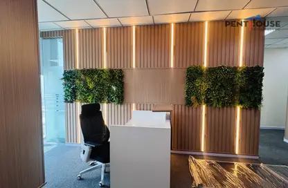 Office Space - Studio - 1 Bathroom for rent in The Prism - Business Bay - Dubai