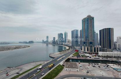 Apartment - 2 Bedrooms - 4 Bathrooms for rent in Beach Tower 1 - Al Khan Lagoon - Al Khan - Sharjah Apartment - 2 Bedrooms - 4 Bathrooms for rent in Beach Tower 1 - Al Khan Lagoon - Al Khan - Sharjah