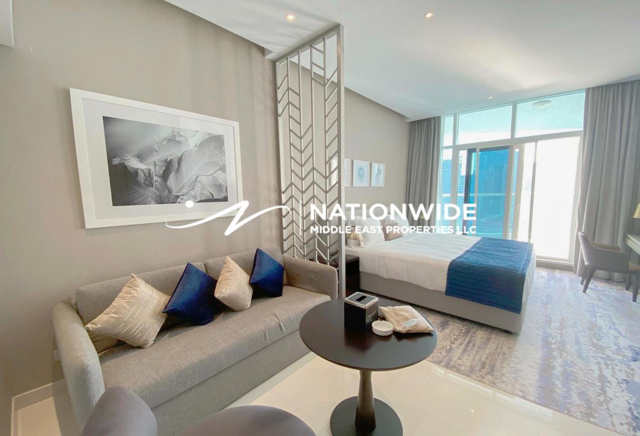 Fully-Furnished Studio|Low-Floor|Canal+Pool Views photo 2