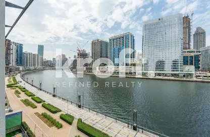 Apartment - 1 Bedroom - 2 Bathrooms for sale in Dolphin Tower - Business Bay - Dubai