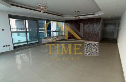Apartment - 2 - 2 for rent in Corniche Tower - Ajman Corniche Road - Ajman