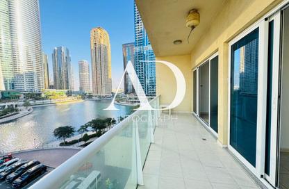 Apartment - 1 Bedroom - 2 Bathrooms for rent in Lake View Tower - JLT Cluster B - Jumeirah Lake Towers - Dubai