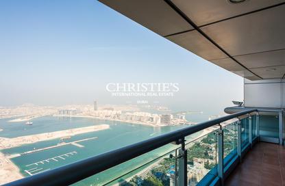 Apartment - 3 Bedrooms - 4 Bathrooms for rent in Princess Tower - Dubai Marina - Dubai