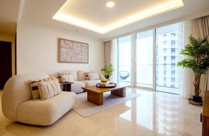 Apartment - 1 - 1 for rent in Palace Beach Residence Tower 1 - Palace Beach Residence - Emaar Beachfront - Dubai Harbour - Dubai