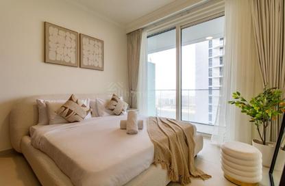 Apartment - 1 - 1 for rent in Palace Beach Residence Tower 1 - Palace Beach Residence - Emaar Beachfront - Dubai Harbour - Dubai