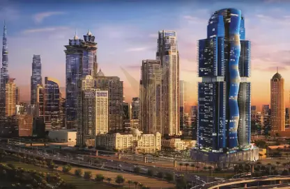 Apartment - 1 Bedroom - 2 Bathrooms for sale in Al Habtoor Tower - Al Habtoor City - Business Bay - Dubai