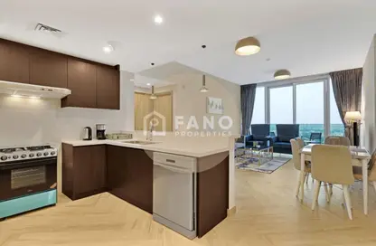Apartment - 1 Bedroom - 2 Bathrooms for rent in 1 Residences - 1 - 1 Residences - Al Kifaf - Bur Dubai - Dubai