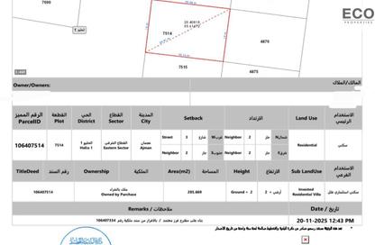 Land - Studio for sale in Al Helio 1 - Al Helio - Ajman