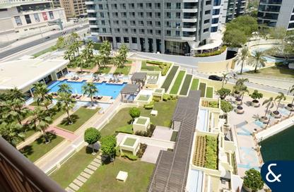 Apartment - 3 - 3 for rent in Marina Residences 1 - Marina Residences - Palm Jumeirah - Dubai