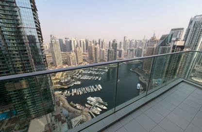Apartment - 3 Bedrooms - 4 Bathrooms for rent in Damac Heights - Dubai Marina - Dubai