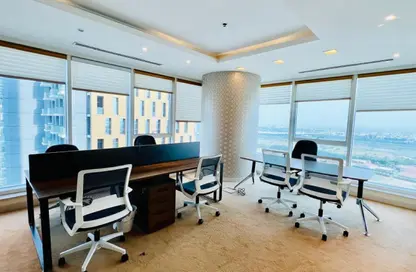 Office Space - 3 Bedrooms for sale in Churchill Executive Tower - Churchill Towers - Business Bay - Dubai