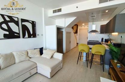 Apartment - 1 - 2 for rent in Binghatti Views - Dubai Silicon Oasis - Dubai