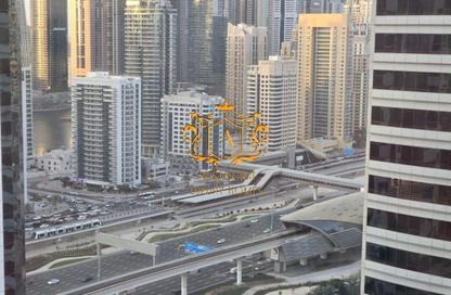 شقة - غرفة نوم - 1 حمام للايجار في بوابة دبي الجديدة 1 - (JLT) مجمع Q - أبراج بحيرات الجميرا - دبي