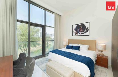 Apartment - 2 - 4 for rent in Golf Veduta Hotel Apartments B - Golf Veduta Hotel Apartments - Golf Town - Damac Hills - Dubai
