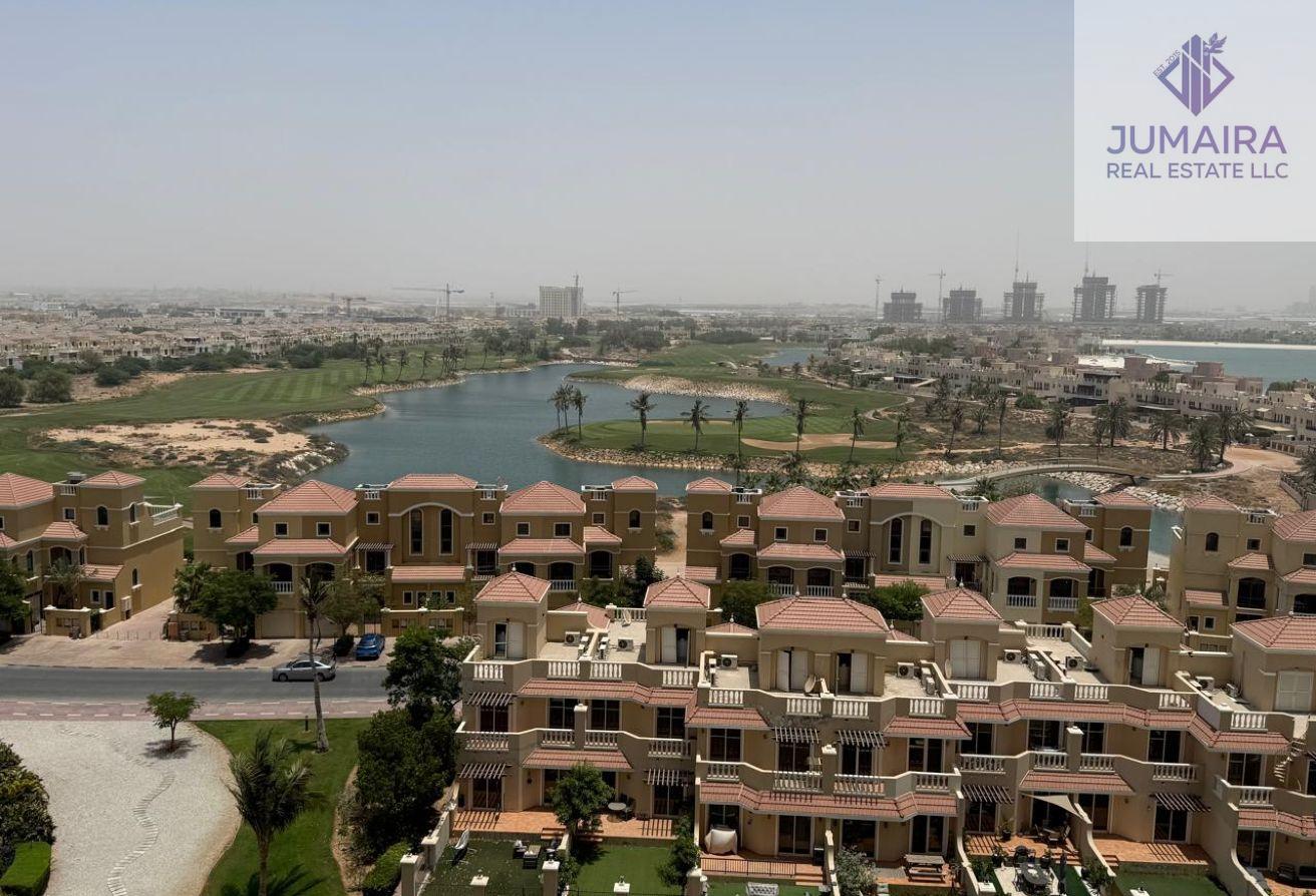 Stunning Lagoon – Golf View 1BR – Bright .