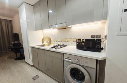 Apartment - Studio - 1 Bathroom for rent in Azizi Riviera 28 - Azizi Riviera - Meydan One - Meydan - Dubai