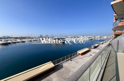 Apartment - 1 - 2 for rent in Ruby - Tiara Residences - Palm Jumeirah - Dubai