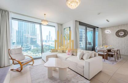 Apartment - 2 Bedrooms - 3 Bathrooms for rent in Burj Vista Tower 1 - Burj Vista - Downtown Dubai - Dubai