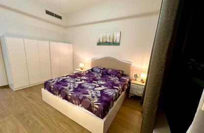 Apartment - 1 - 2 for rent in La Plage Tower - Al Mamzar - Sharjah - Sharjah