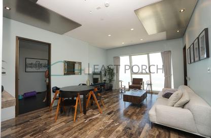 Apartment - 2 - 2 for rent in Damac Heights - Dubai Marina - Dubai